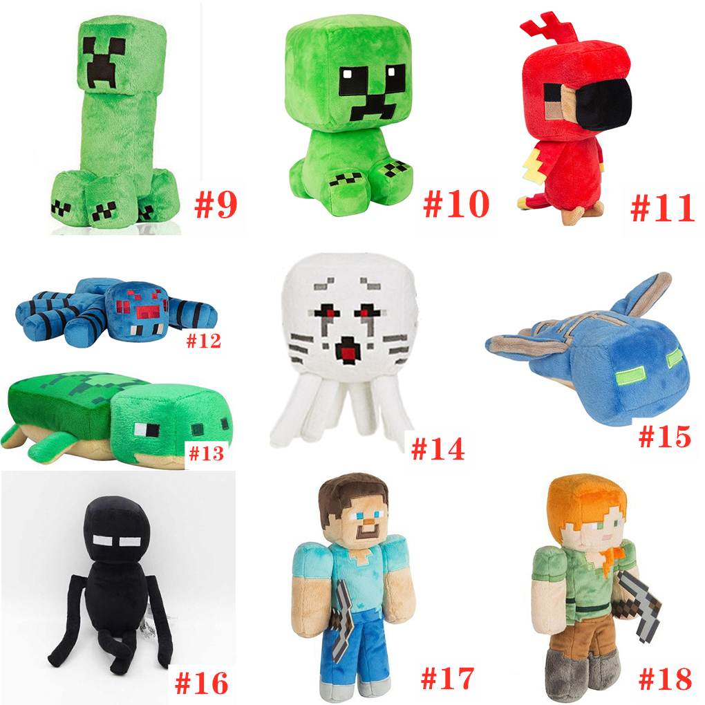 Thú Nhồi Bông Hình Nhân Vật Trong Game Minecraft Mới