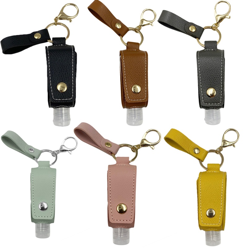 Chai Nhựa Rỗng Trong Suốt Đựng Nước Rửa Tay Kèm Móc Khóa