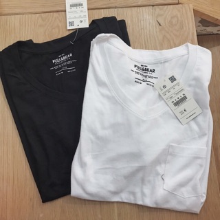 ÁO THUN BASIC CỔ V