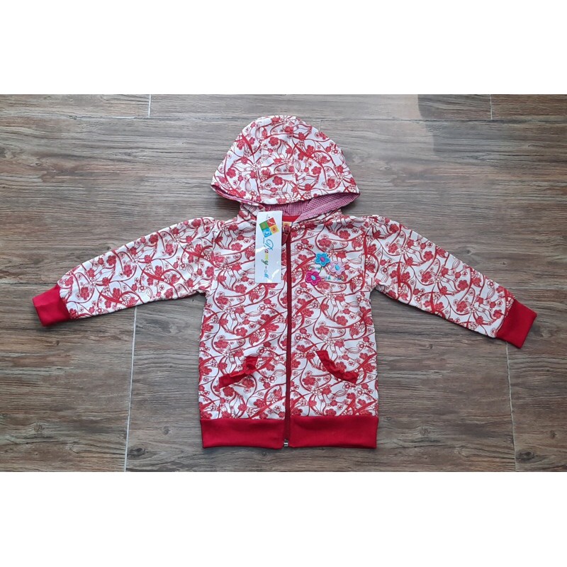 Áo khoác bé gái cotton xuất khẩu, giá 118k giảm còn 59k