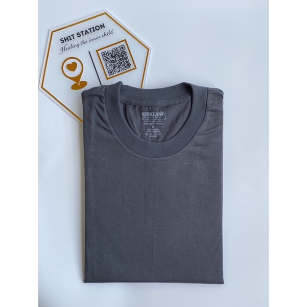 ÁO THUN KIRKLAND / MÃ MÀU XÁM / 100% COTTON
