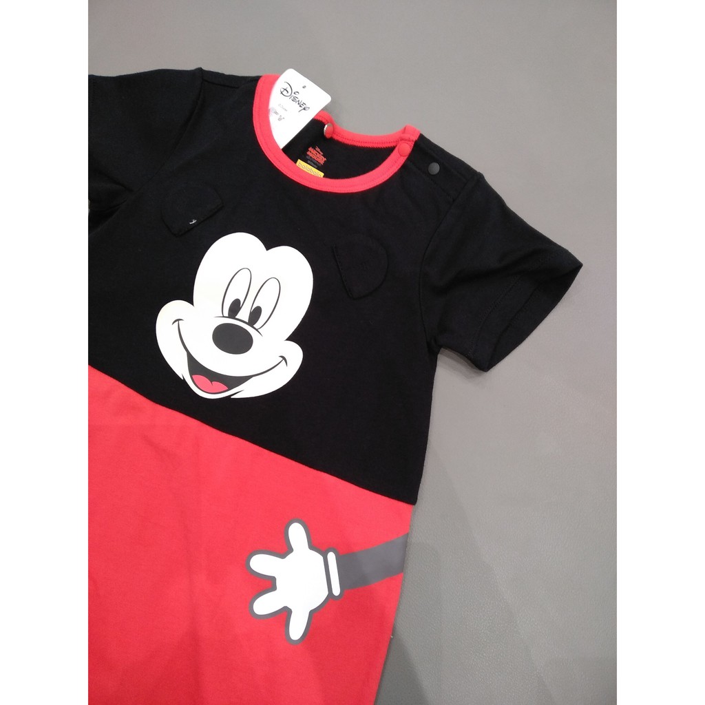 (0-3 tuổi) Bộ body bé trai hình Chuột Mickey của hãng BALABALA 20022112020190001