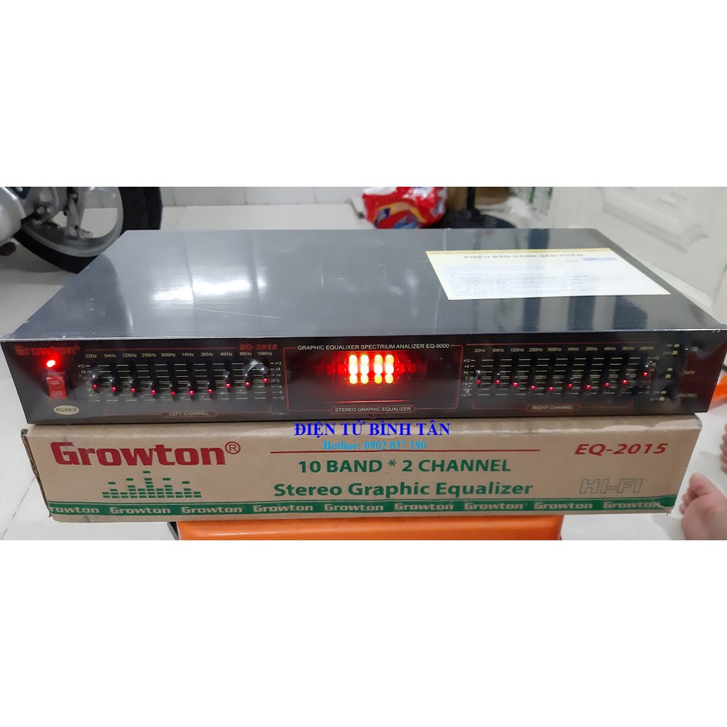 Lọc âm Equalizer Growton EQ-2015