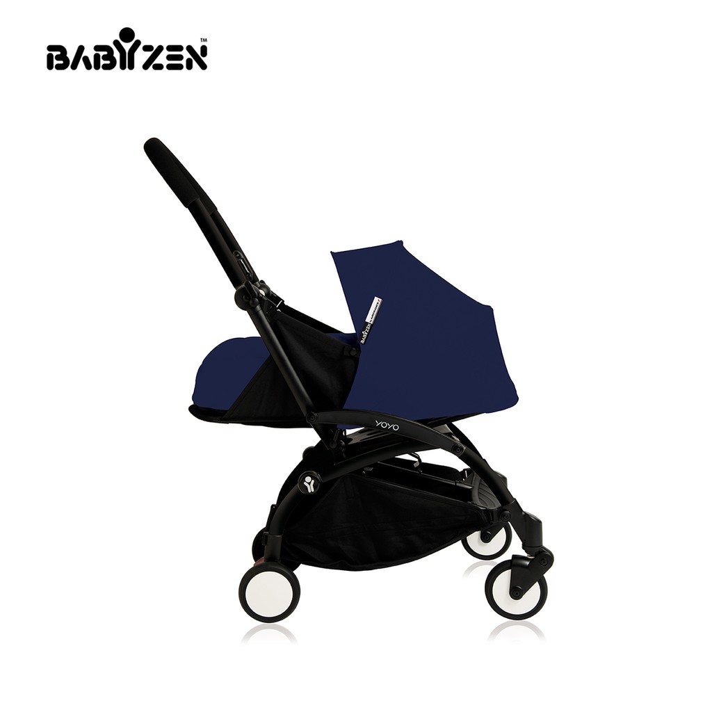 [Mã FMCGM100 - 10% đơn 500K] BỘ MÀN CHỤP VÀ ĐỆM XE ĐẨY Babyzen YOYO 0+ AIR FRANCE