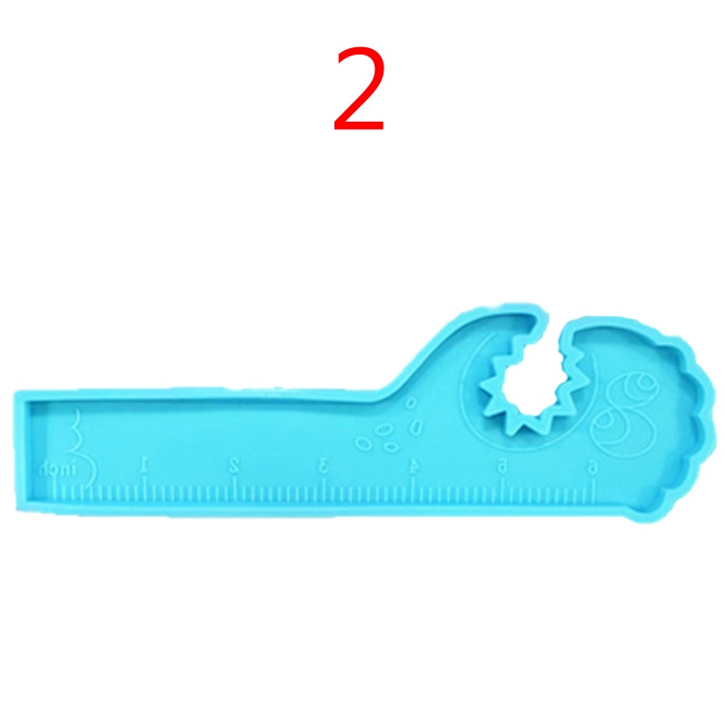 Khuôn Silicon Làm Thước Đo Resin Epoxy DIY Dễ Thương Đa Ứng Dụng
