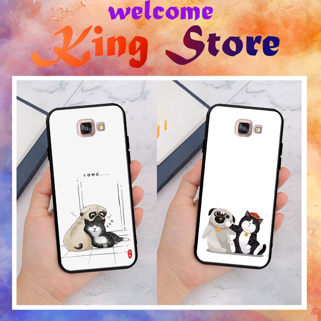 Ốp lưng SamSung  A3-2016/A5-2016/A7-2016  in hình tự chọn chó mèo  siêu đáng yêu ,độc, lạ-KINGSTOREHN- SS A310/A510/A710