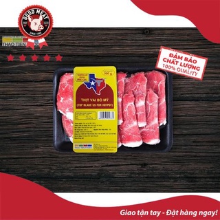 Thịt chóp vai bò mỹ bbq 300g -top blade u.s beef 8mm cửa hàng thịt sạch good meat