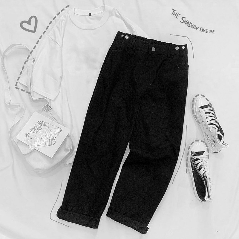 Quần Baggy Kaki LO Unisex (Ảnh Thật)