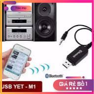 Hàng Chất Lượng USB Bluetooth YET M1 tạo bluetooth chuyển loa thường thành loa bluetooth