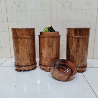 Hũ đựng trà, hộp trà, hộp đựng trà bằng gỗ gụ ta