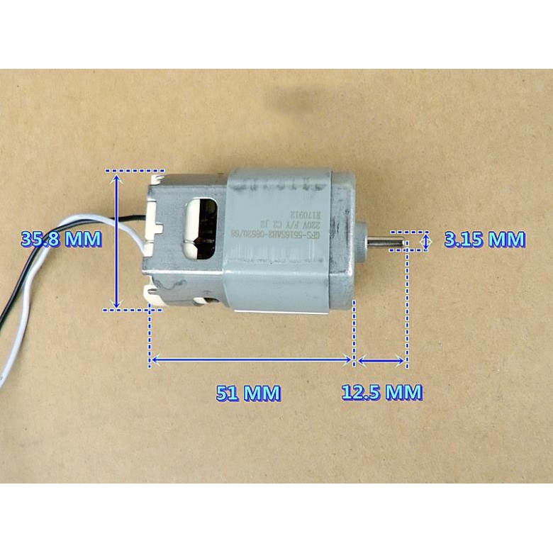 Động cơ DC GFS-5516 220V