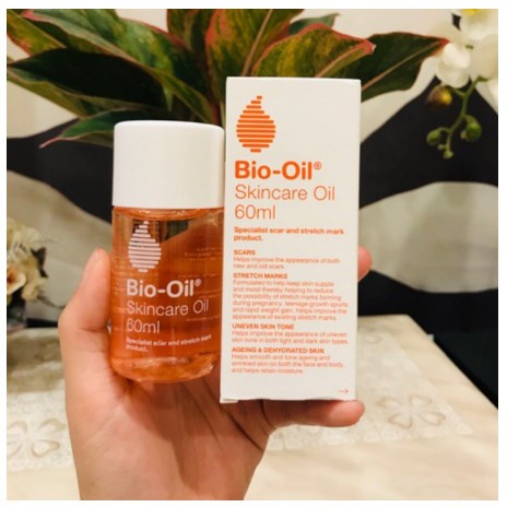 Dầu Chăm Sóc Da Bio-Oil Làm Giảm Rạn Da, Mờ Sẹo BIO-OIL SKINCARE OIL 60ML (Chai/60ml) - Hàng Chính Hãng