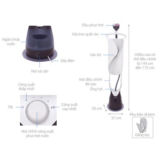 Bàn ủi hơi nước Philips GC 556/558