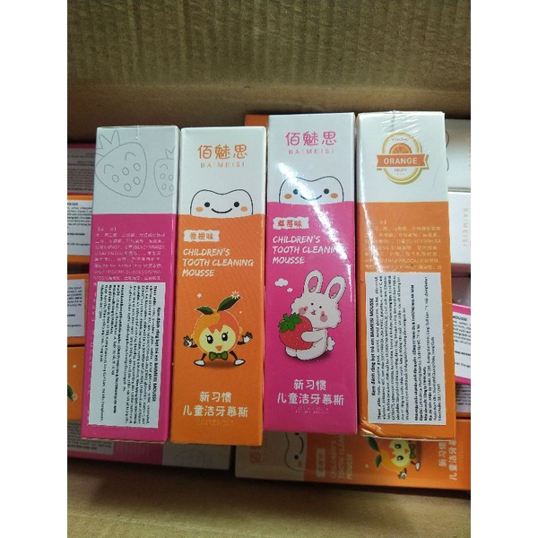 KEM ĐÁNH RĂNG TẠO BỌT HƯƠNG TRÁI CÂY NGỪA SÂU RĂNG CHO BÉ TỪ 2 TUỔI