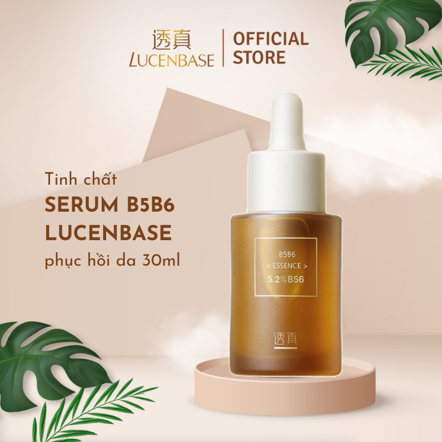 Tình chất serum B5B6 LUCENBASE kiềm dầu, giảm mụn đỏ, phục hồi da 30ml