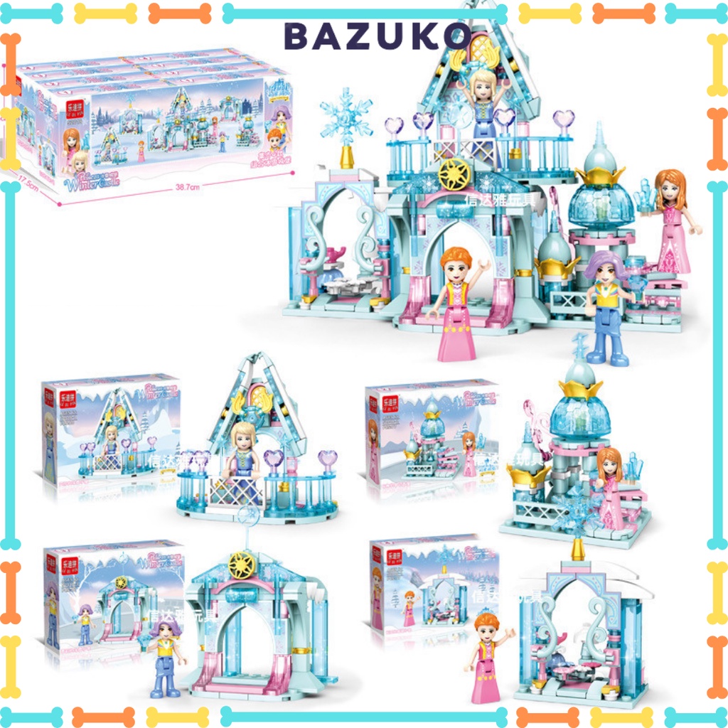 Đồ Chơi Lắp Ghép Lego Mô Hình Công Chúa Lâu Đài Cho Bé BAZUKO DC016