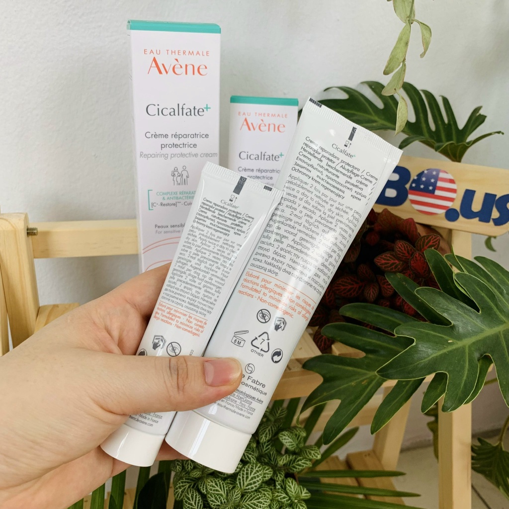 Kem Dưỡng Avene Cicalfate CABOUS124 Tái Tạo, Phục Hồi, Dưỡng Ẩm Da, Lành Sẹo, Chống Nhiễm Khuẩn Avène Cicalfate Cream