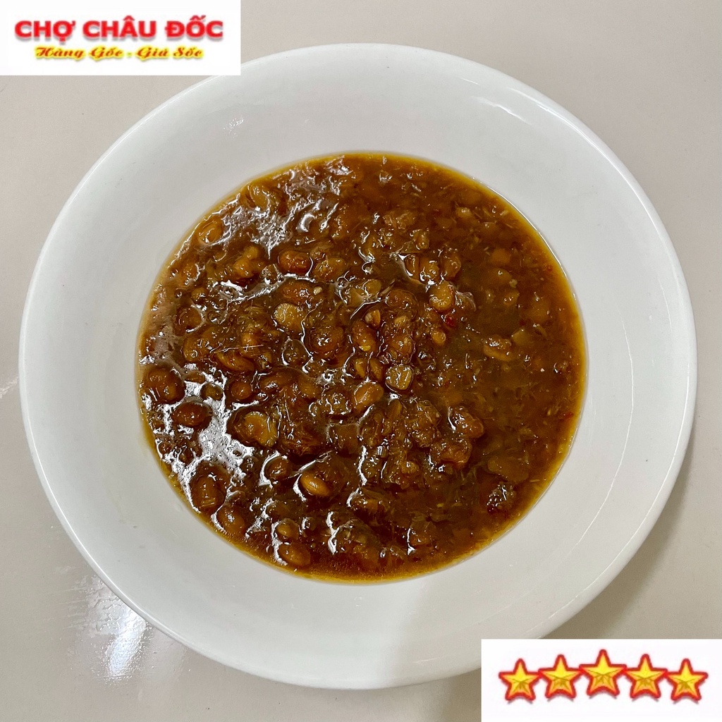 500gr Tương Hột Xào Sả Ớt Loại Đặc Biệt Thơm Ngon Đậm Đà Hương Vị Miền Tây