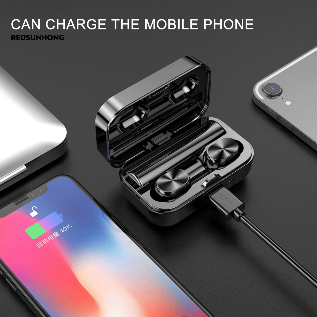 Tai Nghe Không Dây Bluetooth 5.2 Màn Hình Kỹ Thuật Số Có Thể Trung Thực Cho Điện Thoại