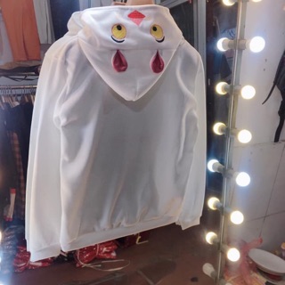 Áo hoodie tai gấu