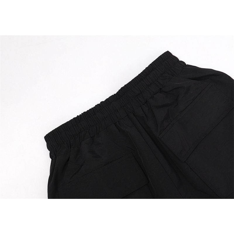 Quần Short Thể Thao Vải Cotton Lưng Thun Thời Trang Đường Phố Cho Nam Và Nữ