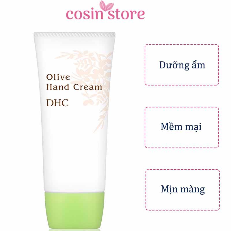 Kem Dưỡng Da Tay DHC Olive Hand Cream 55g