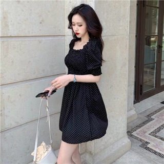 ĐẦM CHẤM BI PHỐI TAY BÈO