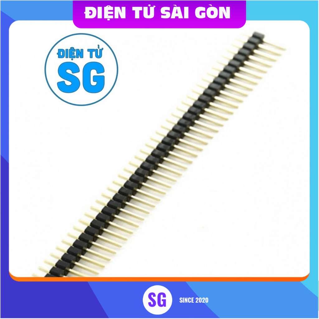 Combo 10 Hàng rào đực 1x40pin chân thẳng