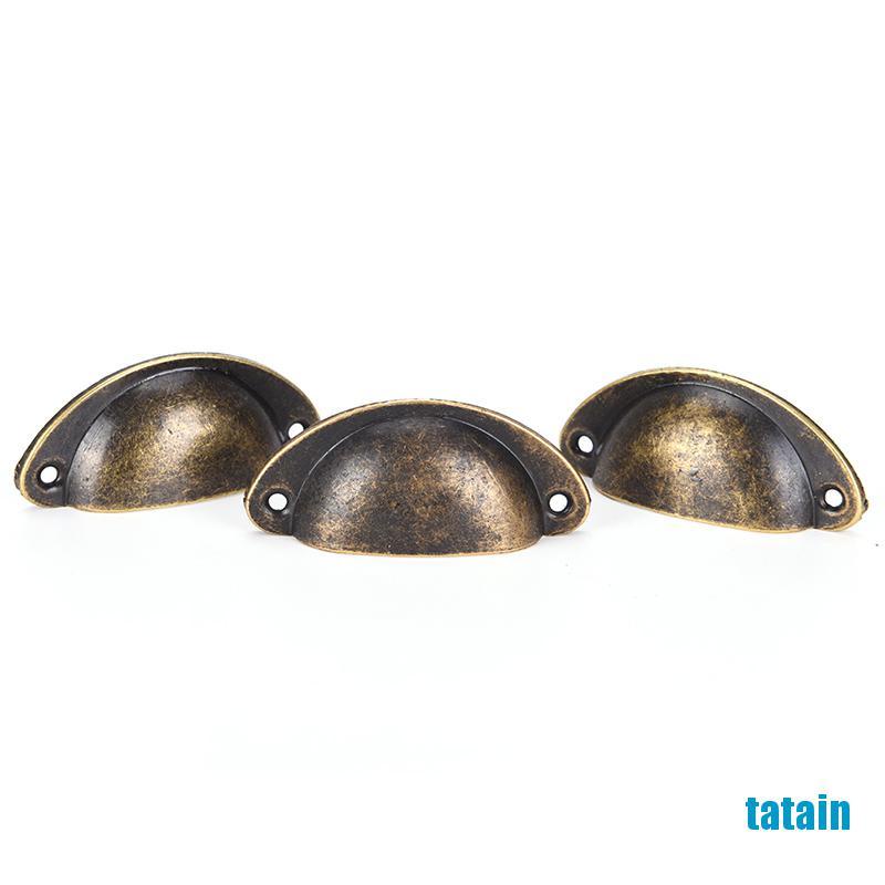 Set 12 tay nắm ngăn kéo tủ hình vỏ sò cổ điển thời trang