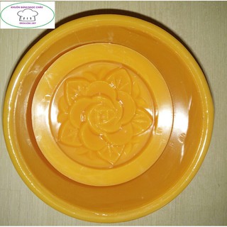 Khuôn nhấn xôi tròn 10cm Hoa hồng