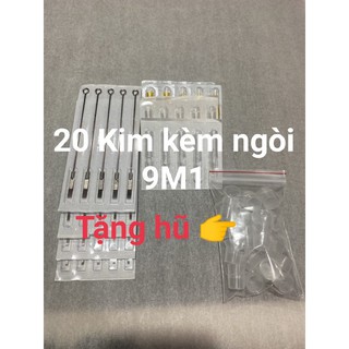 🎁 kim xăm và ngòi 20 cái 9m1 đánh bóng