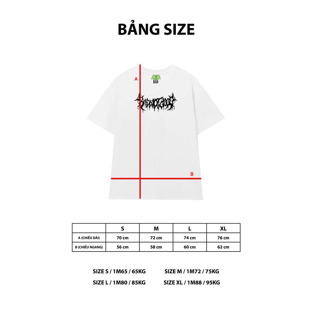 ÁO THUN TYPO THÊU MÀU TRẮNG | BigBuy360 - bigbuy360.vn