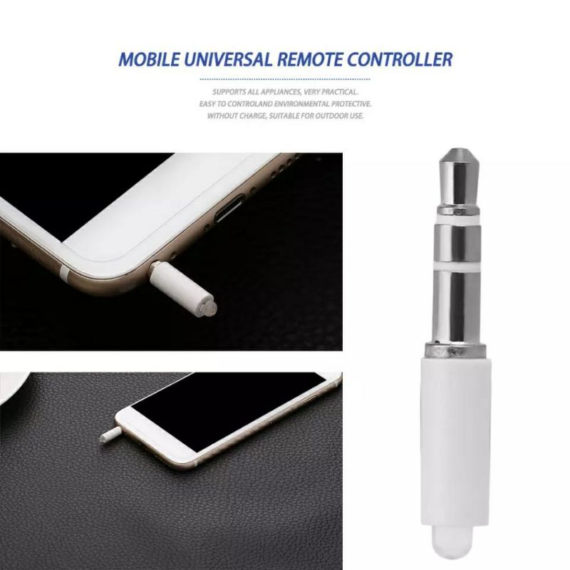 Mắt hồng ngoại 3.5mm giúp Iphone, samsung, xiaomi điều khiển tivi, điều hoà