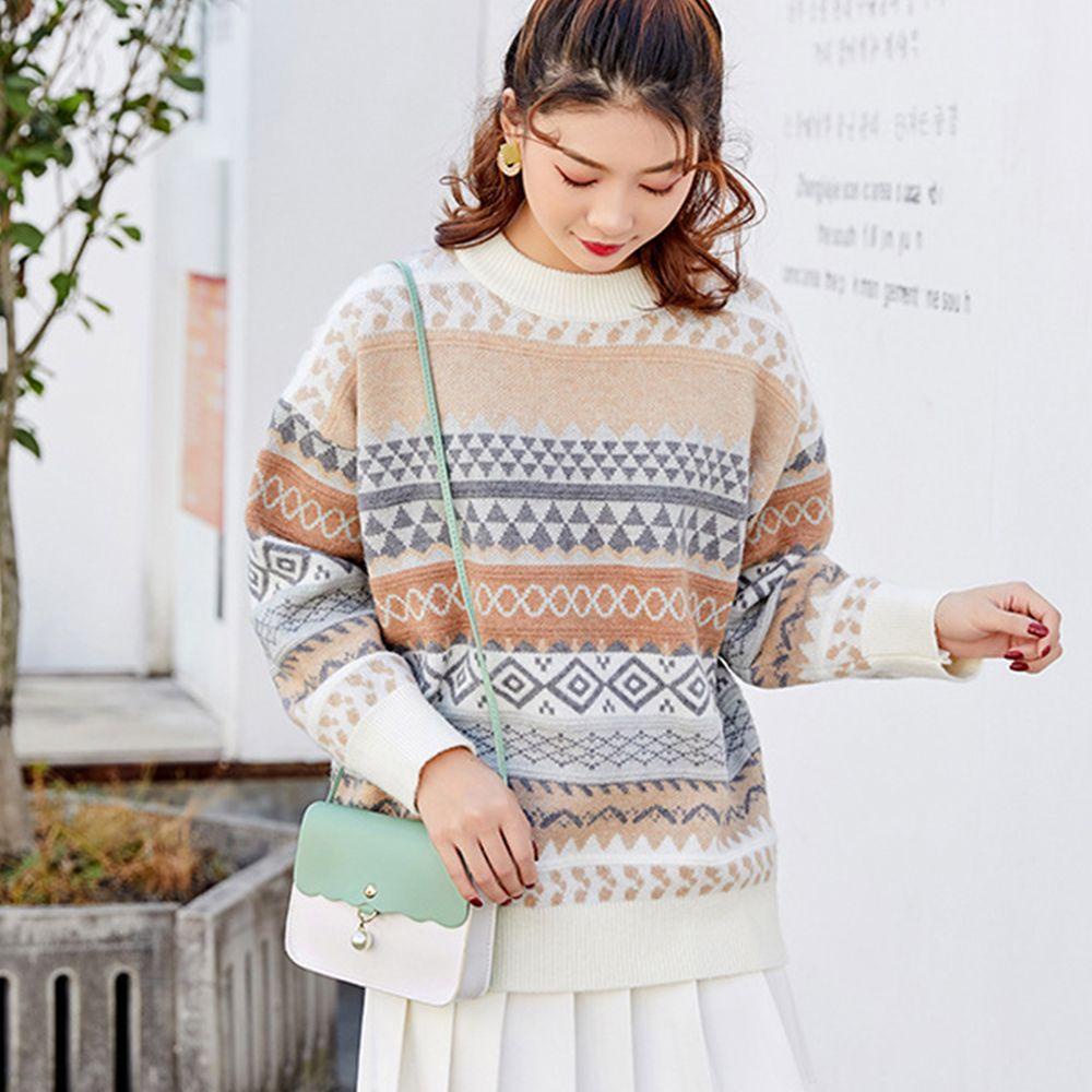 LILYES Túi Đeo Chéo Phong Cách Hàn Quốc Ngọt Ngào Dễ Phối Đồ