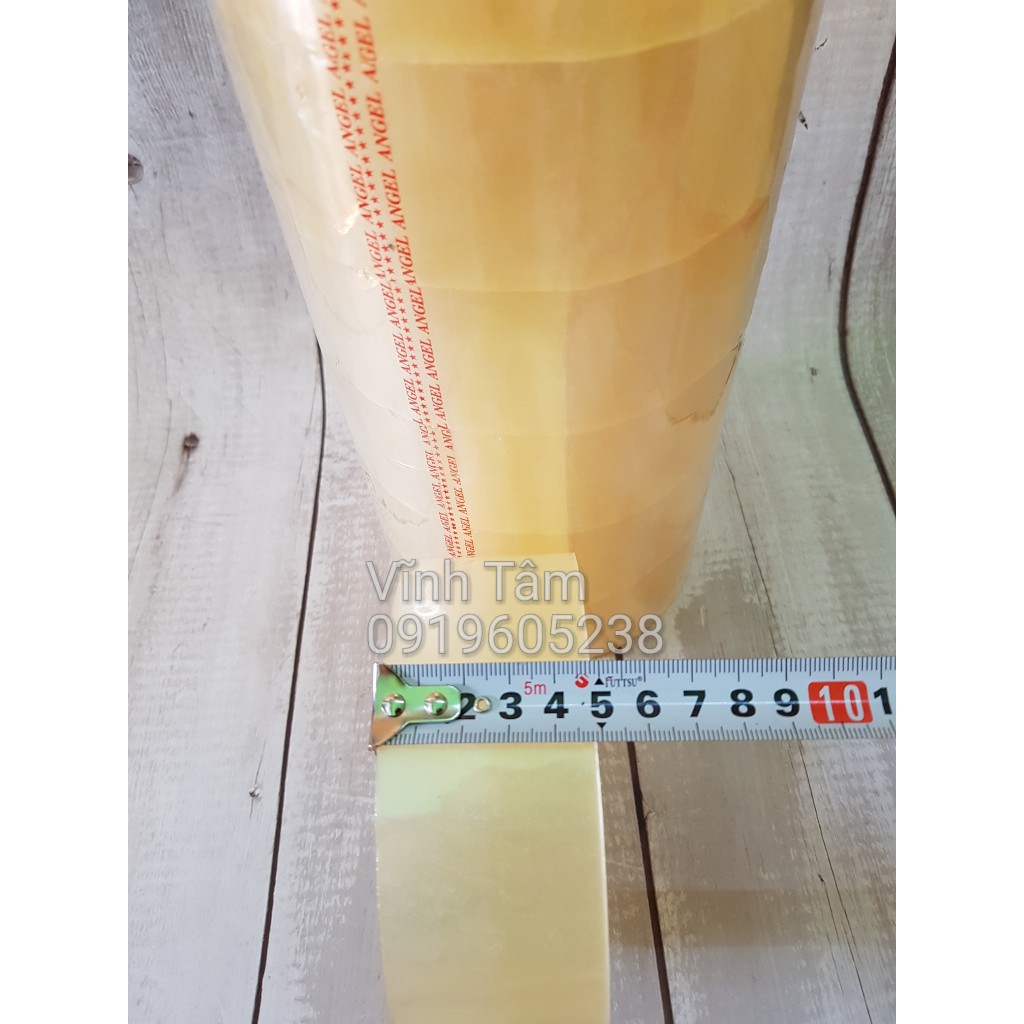 BĂNG KEO TRONG 4,8 P x 200Y LÕI SIÊU MỎNG
