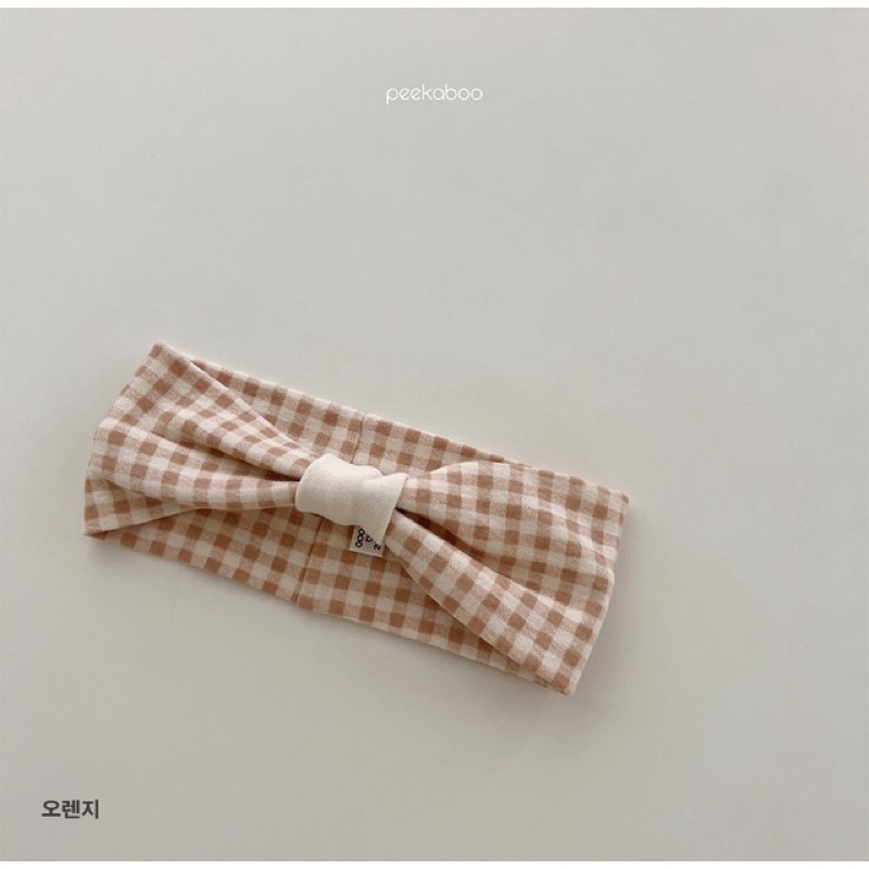 Turban kẻ PEEKABOO BST 2022