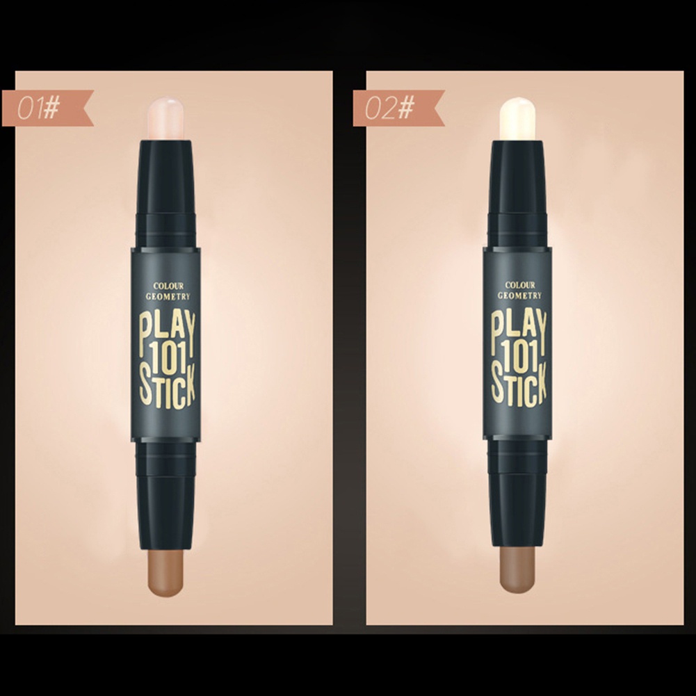 Thanh che khuyết điểm Hai Đầu Kiêm Tạo Khối Trang Điểm Bắt Sáng