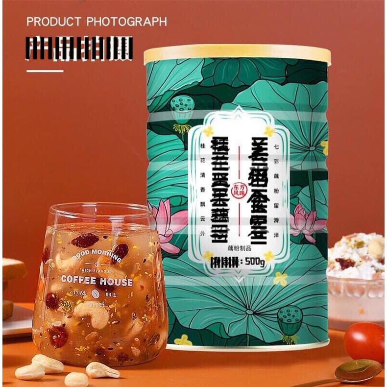 Bột Chè Sen Mix Hạt Dưỡng Nhan / Chè Dưỡng Nhan