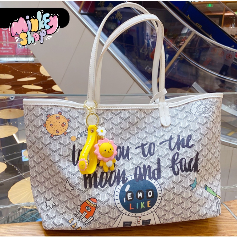 Móc Khóa Đẹp Hình Thú Cute phụ kiện Túi Xách dễ thương -Minkey