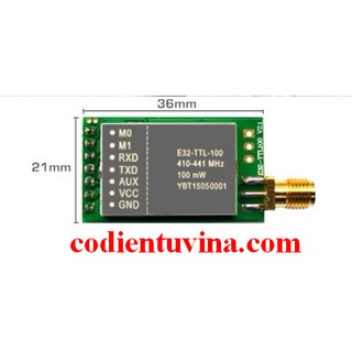 Mạch thu phái RF UART Lora SX1278 433Mhz 3000m