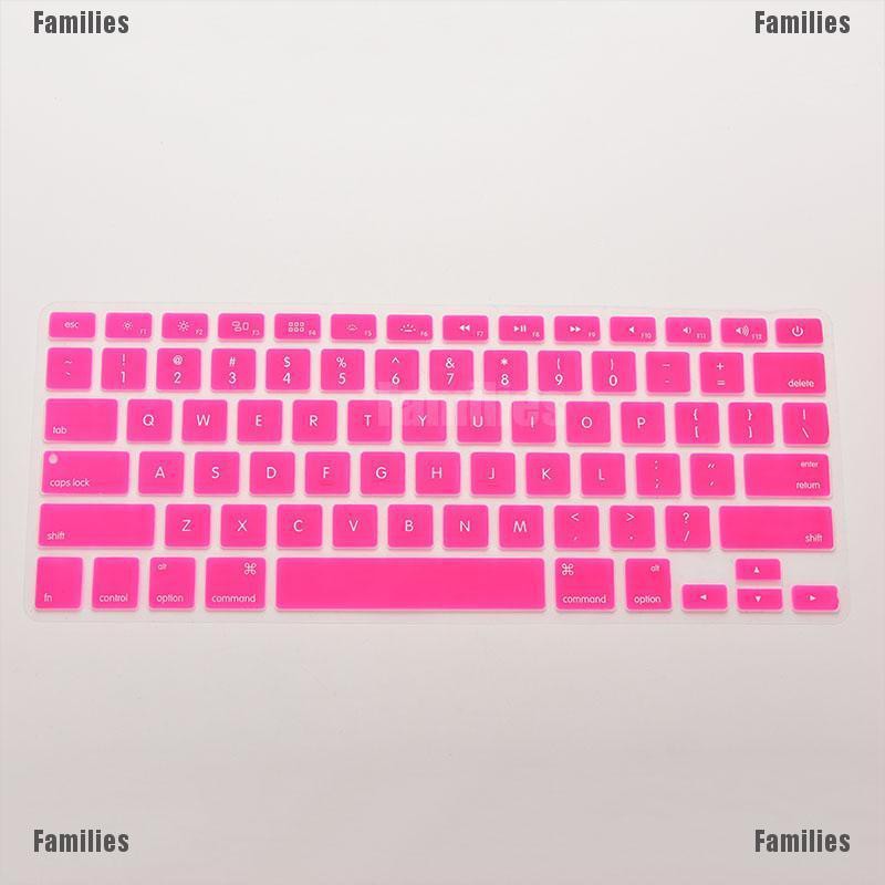 Bao Da Bàn Phím Families Silicone Cho Macbook Air Pro 13 "15" 17 "inch