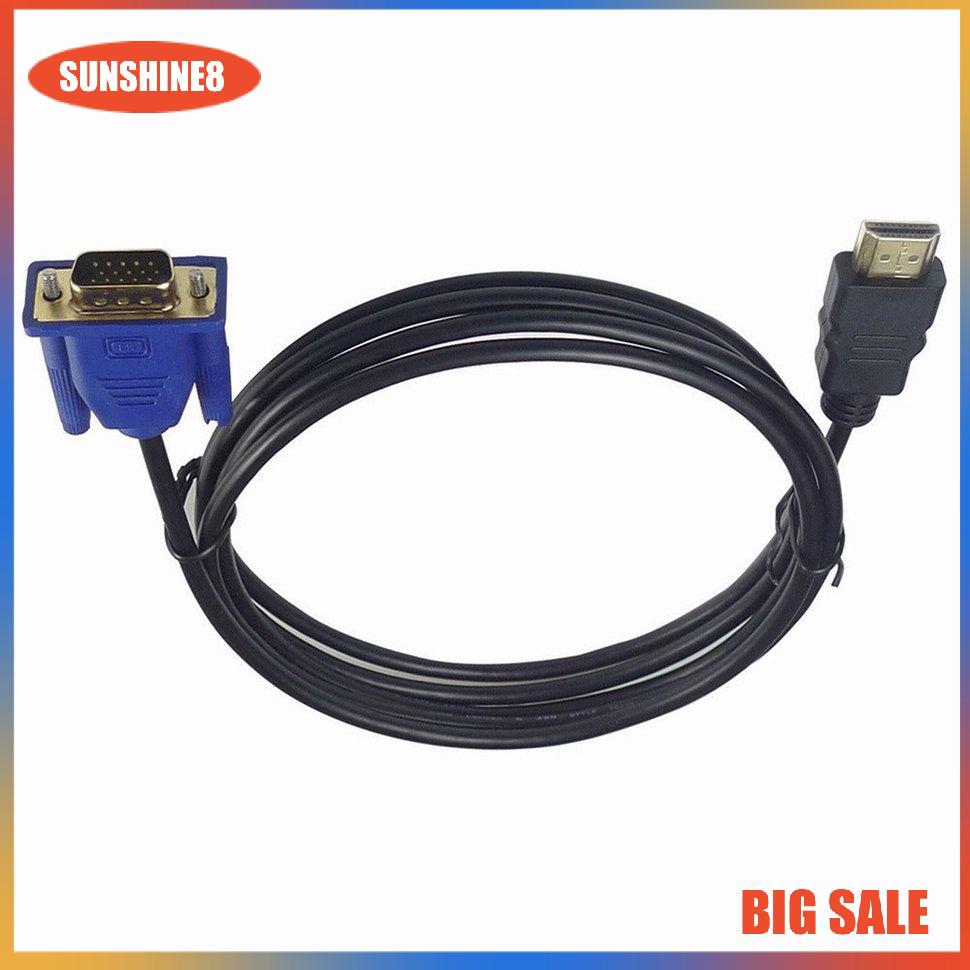 Cáp Chuyển Đổi Hdmi Sang Vga Hd-15 Dài 0414 Mạ Vàng