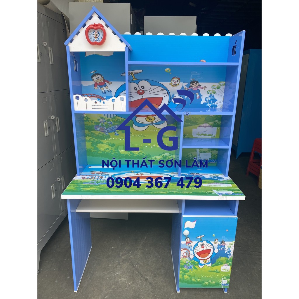 Bàn học sinh nhựa in 3D Doremon giá rẻ cho bé | BigBuy360 - bigbuy360.vn