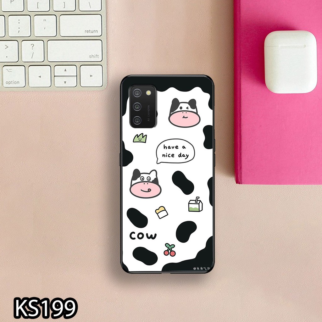 [HOT] Ốp lưng Samsung A01/A02/A02S   in hình bò sữa siêu đẹp, siêu  độc, cực lạ_KINGSTORE.HN_Ốp SS A01 A02 A02S