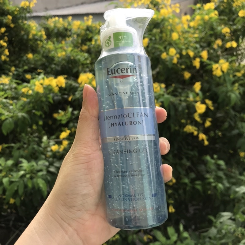 Eucerin Sữa Rửa Mặt Dạng Gel Dành Cho Da Nhạy Cảm Dermato Clean Gel 200ml