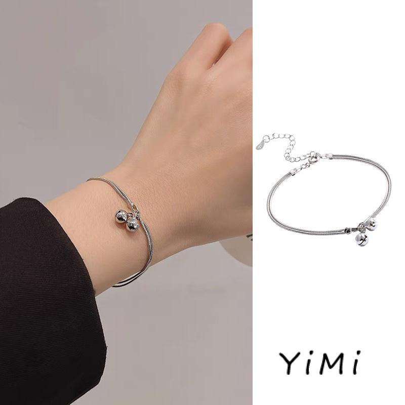 Vòng Đeo Tay Hai Lớp Gắn Chuông Nhỏ Phong Cách Mới  Dễ Phối Đồ Cho Nữ