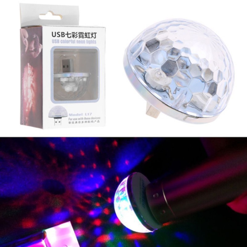 USB ánh sáng 7 màu theo nhạc Loại tốt