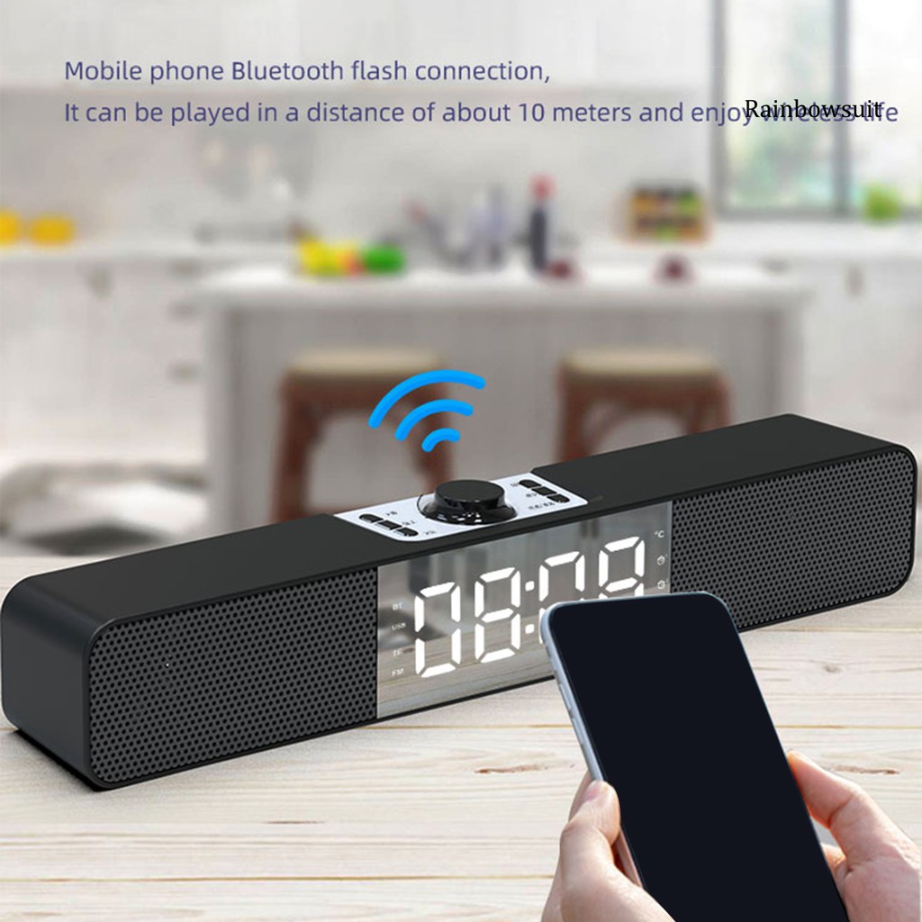 Loa Bluetooth Không Dây Âm Thanh Siêu Trầm Rb-Q10