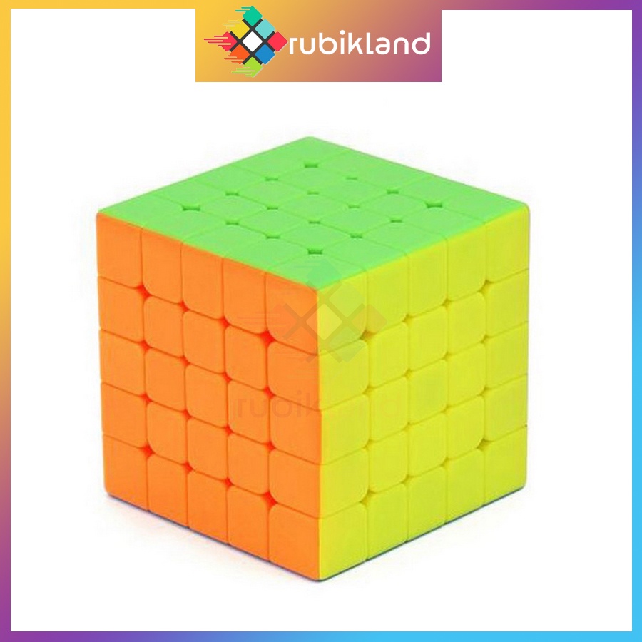 Rubik 5x5 Nam Châm QiYi MS Magnetic Stickerless Rubic 5 Tầng Đồ Chơi Trí Tuệ Trẻ Em