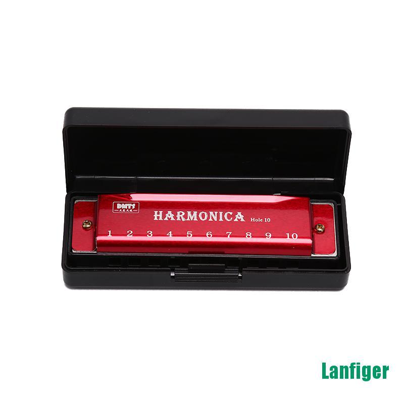 Kèn Harmonica 10 Lỗ Cho Người Mới Bắt Đầu